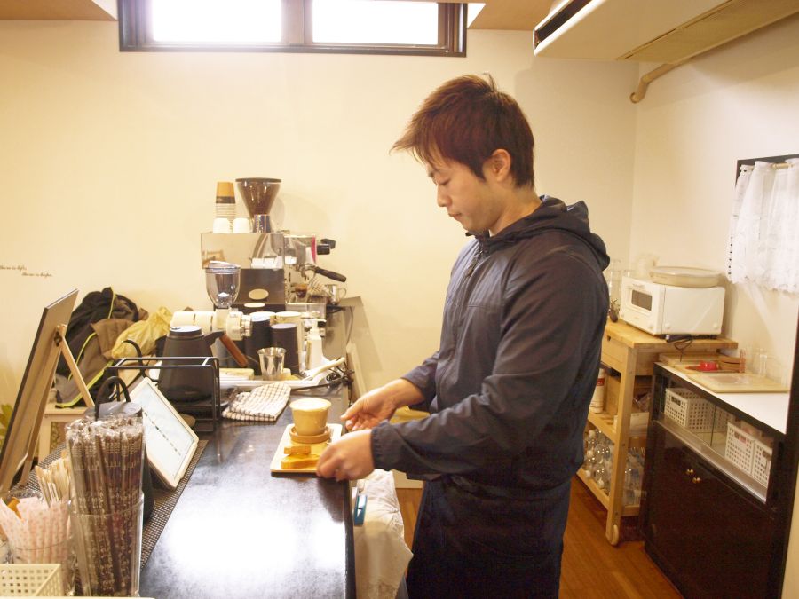 sakura coffeeの店主